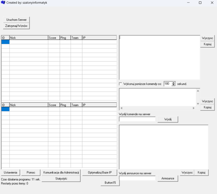 Server Commander Original UI